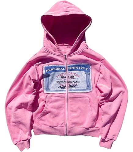 【00s_Archive】NO ID. FarmeltonJacket平成Y2K Amazon.com: OANTGM Zip Up Hoodie Grunge Jackets Streetwear Y2k